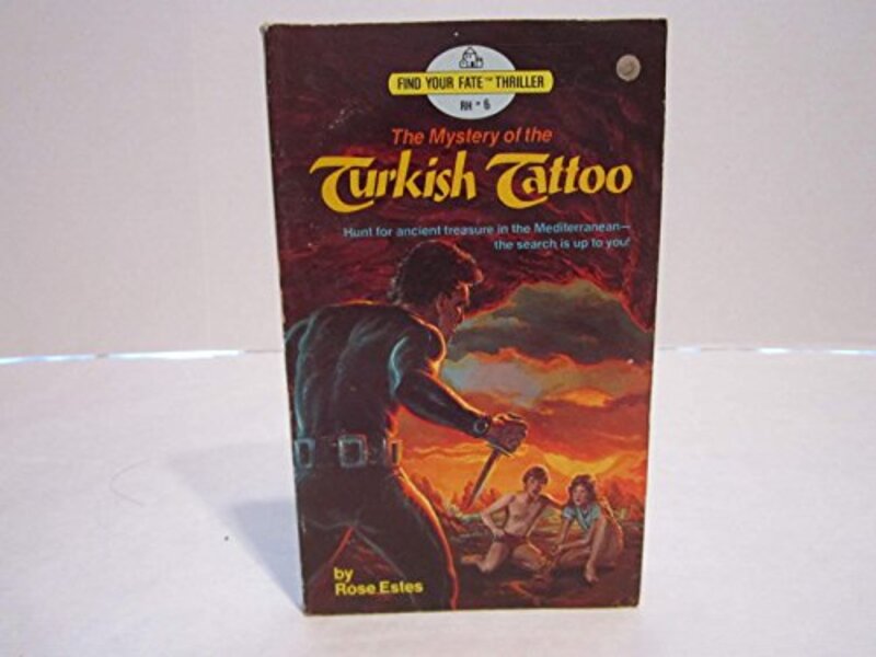 Book cover for "The Mystery of the Turkish Tattoo" by Rose Estes