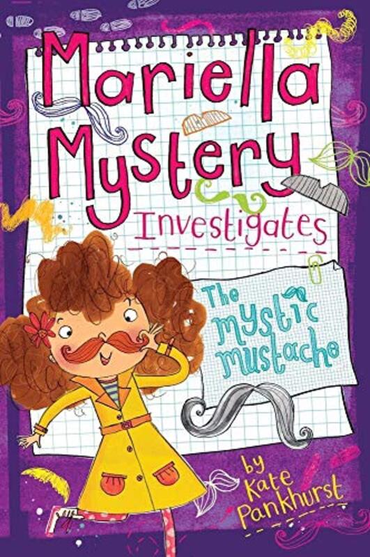 Book cover for "The Mystic Mustache" by Kate Pankhurst