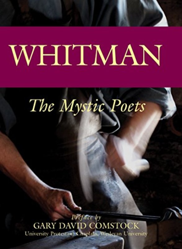 Book cover for "The Mystic Poets" by Walt Whitman