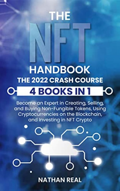 Book cover for "The NFT Handbook" by Nathan Real