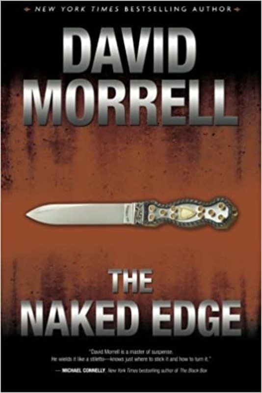 Book cover for "The Naked Edge" by David Morrell