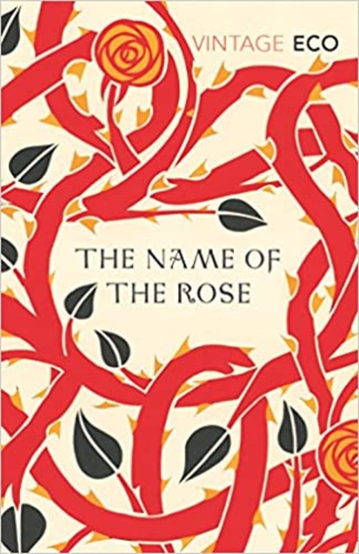 Book cover for "The Name of the Rose" by Umberto Eco