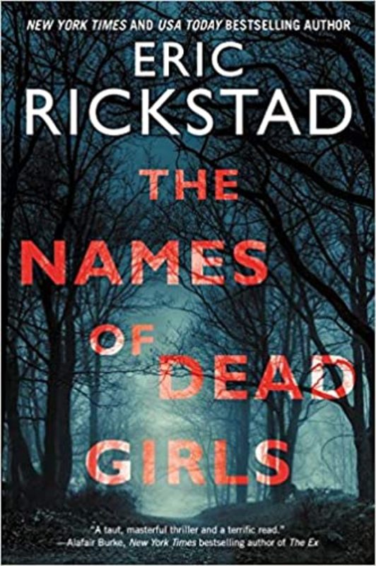 Book cover for "The Names Of Dead Girls" by Eric Rickstad