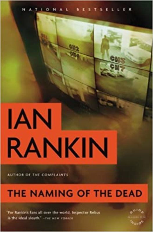 Book cover for "The Naming of the Dead" by Ian Rankin
