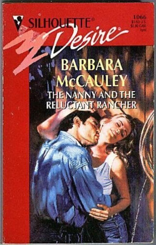 Book cover for "The Nanny and the Reluctant Rancher" by Barbara McCauley