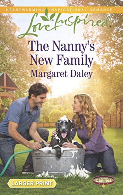 Book cover for "The Nanny's New Family" by Margaret Daley