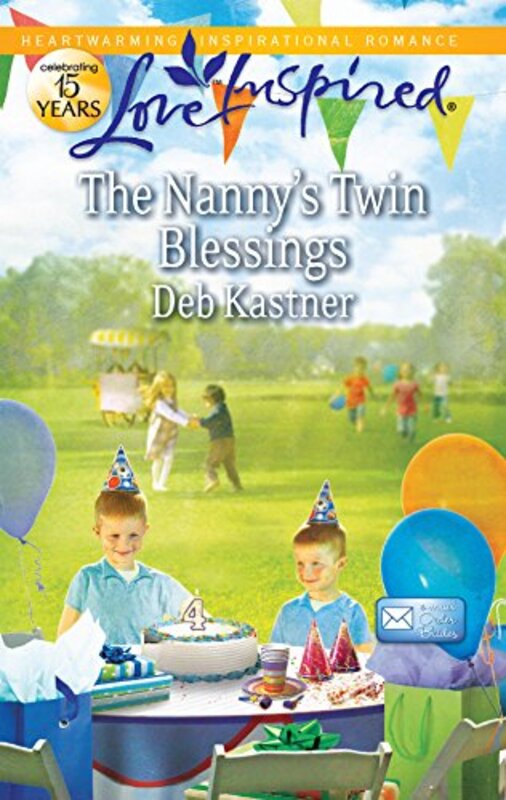 Book cover for "The Nanny's Twin Blessings" by Deb Kastner