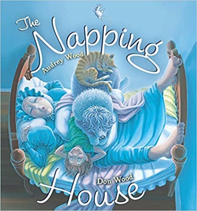 Book cover for "The Napping House" by Audrey Wood