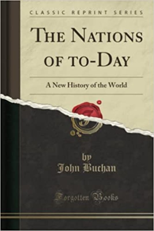 Book cover for "The Nations of To-Day" by John Buchan