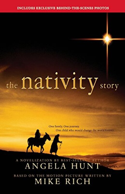 Book cover for "The Nativity Story" by Angela Elwell Hunt