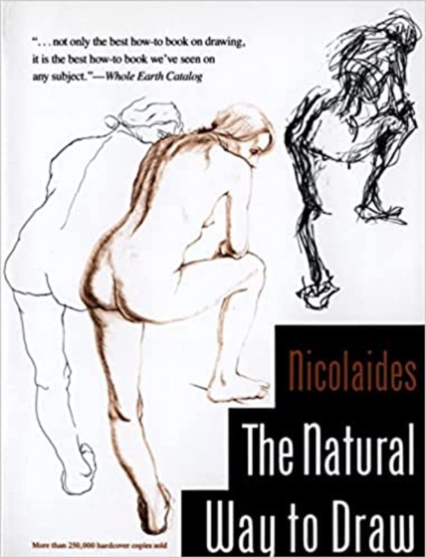 Book cover for "The Natural Way to Draw" by Kimon Nicolaides
