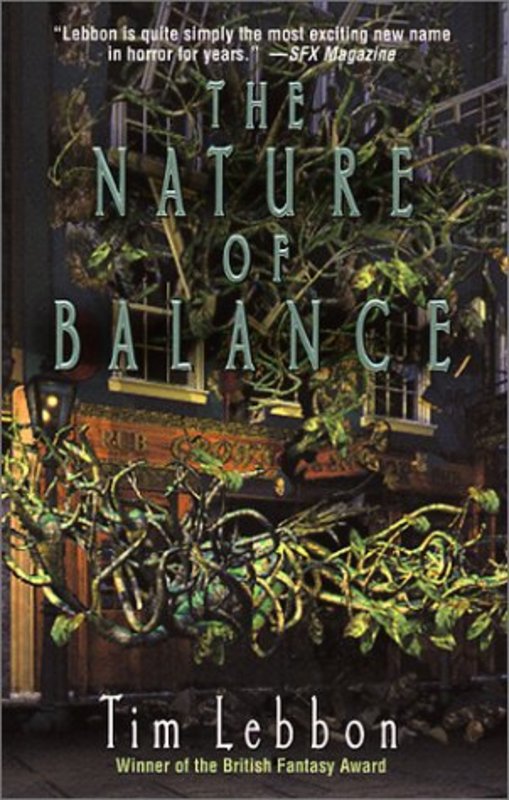 Book cover for "The Nature of Balance" by Tim Lebbon