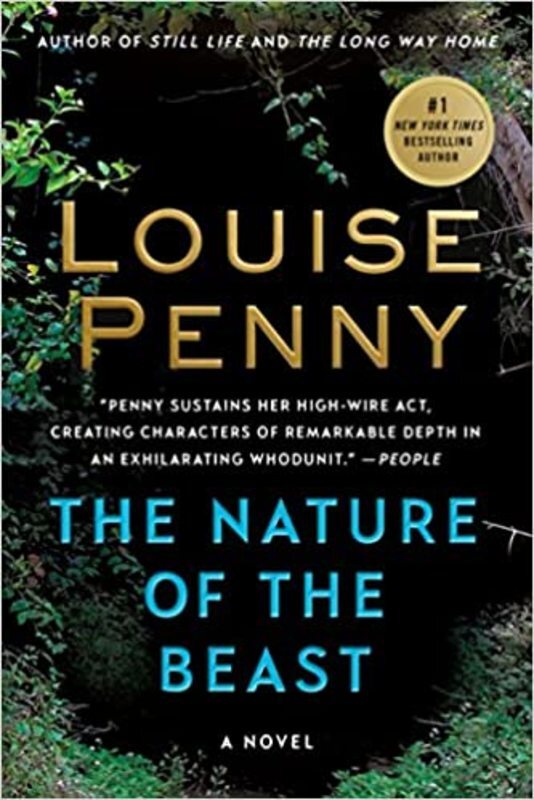 Book cover for "The Nature of the Beast" by Louise Penny