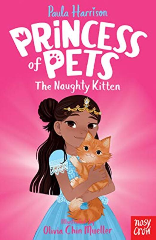 Book cover for "The Naughty Kitten" by Paula Harrison