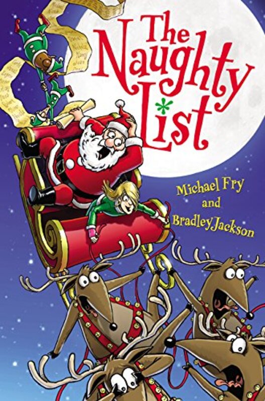 Book cover for "The Naughty List" by Michael Fry