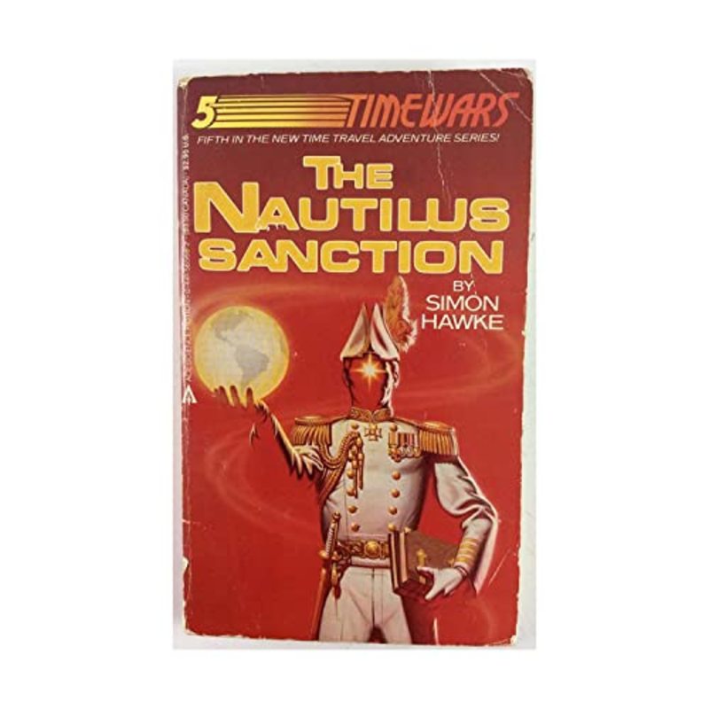 Book cover for "The Nautilus Sanction" by Simon Hawke