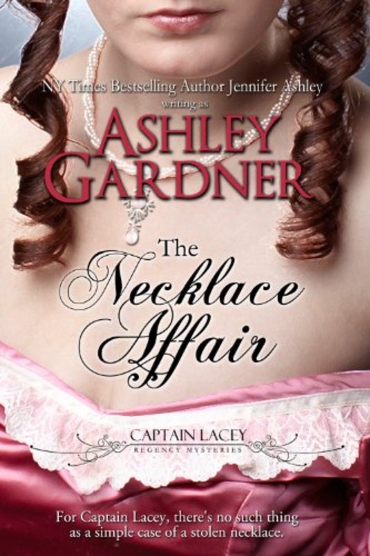 Book cover for "The Necklace Affair" by Ashley Gardner