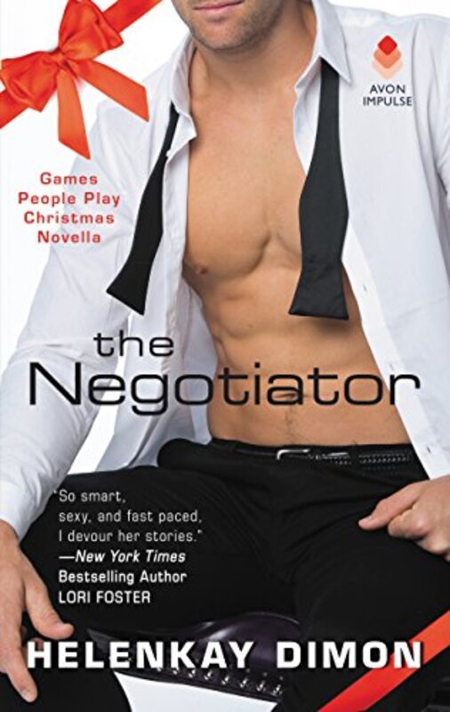 Book cover for "The Negotiator" by HelenKay Dimon