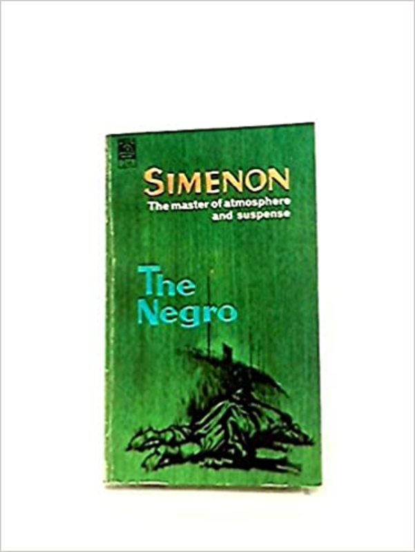 Book cover for "The Negro" by Georges Simenon