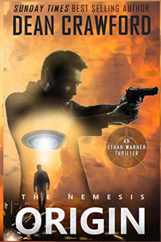 Book cover for "The Nemesis Origin" by Dean Crawford