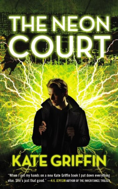 Book cover for "The Neon Court" by Kate Griffin