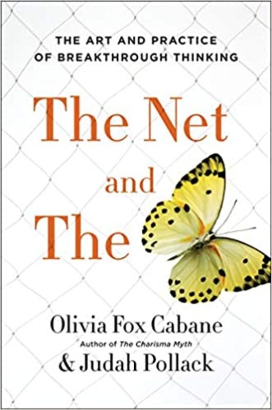 Book cover for "The Net and the Butterfly" by Olivia Fox Cabane