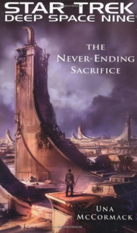 Book cover for "The Never Ending Sacrifice" by Various