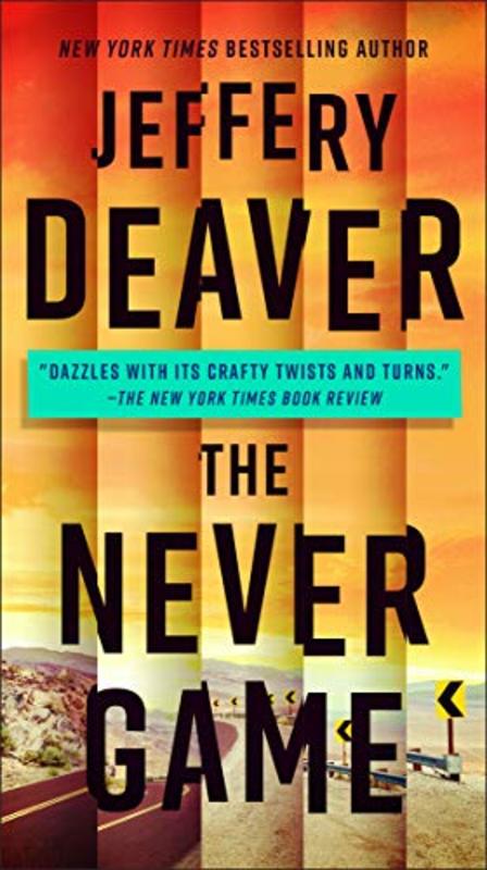 Book cover for "The Never Game" by Jeffery Deaver