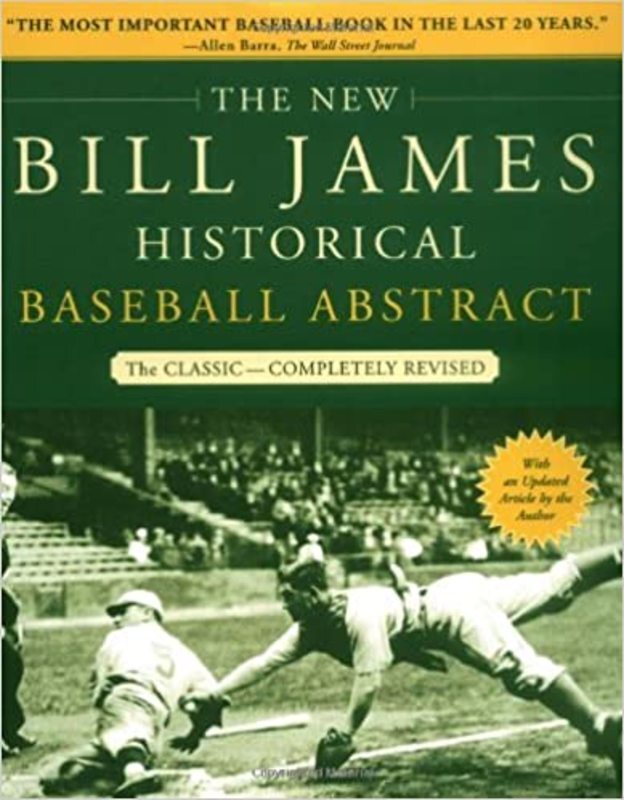 Book cover for "The New Bill James Historical Baseball Abstract" by Bill James