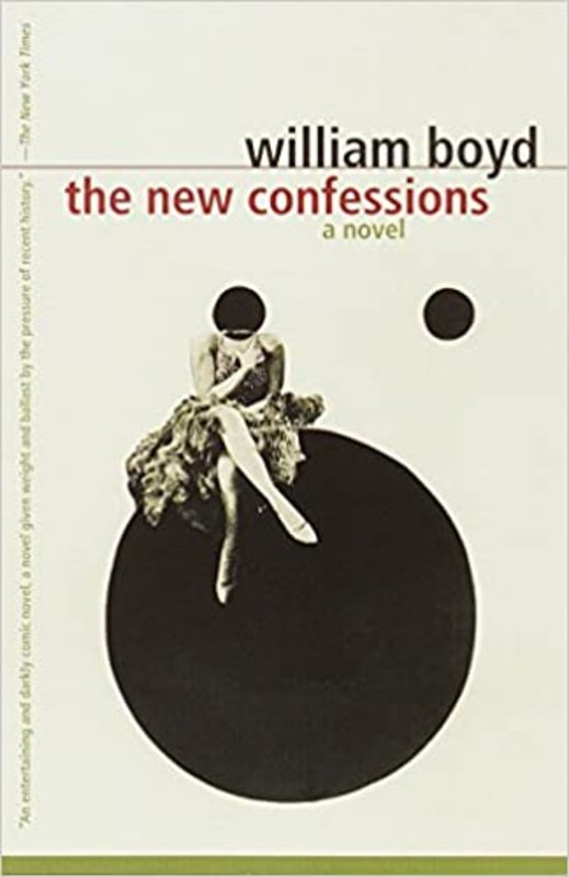 Book cover for "The New Confessions" by William Boyd