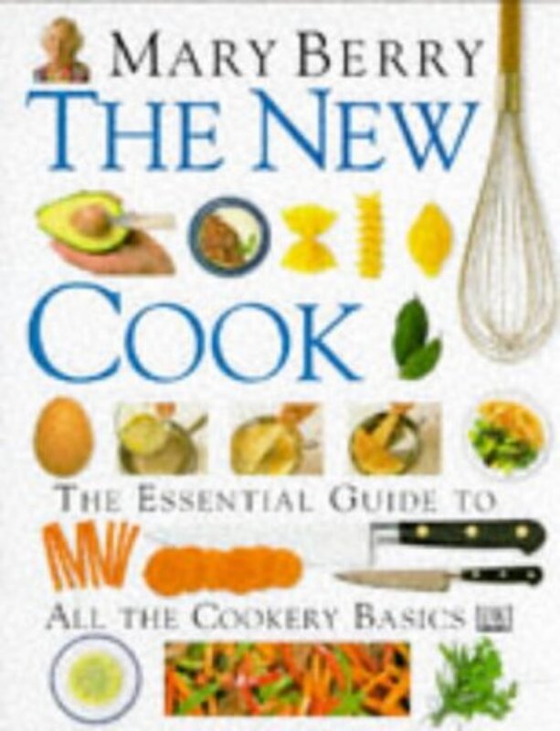 Book cover for "The New Cook" by Mary Berry