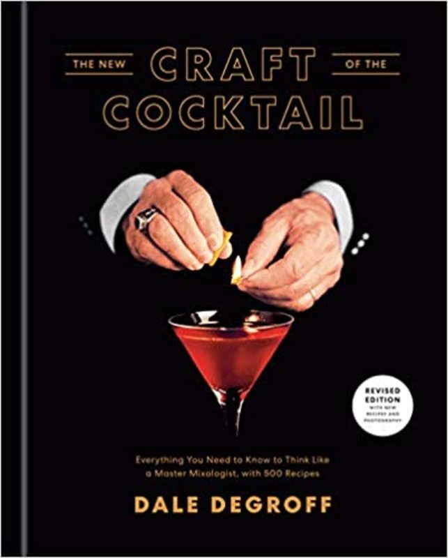 Book cover for "The New Craft of the Cocktail" by Dale DeGroff