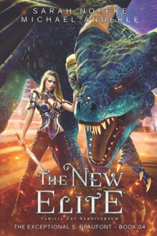 Book cover for "The New Elite" by Sarah Noffke
