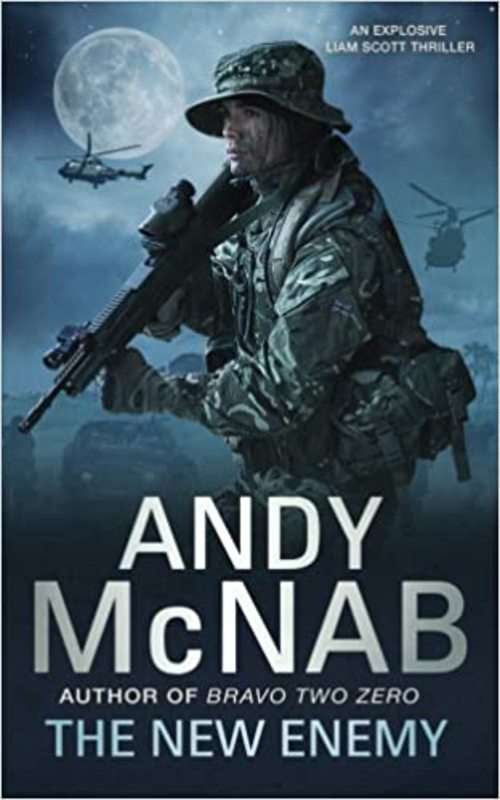Book cover for "The New Enemy" by Andy McNab