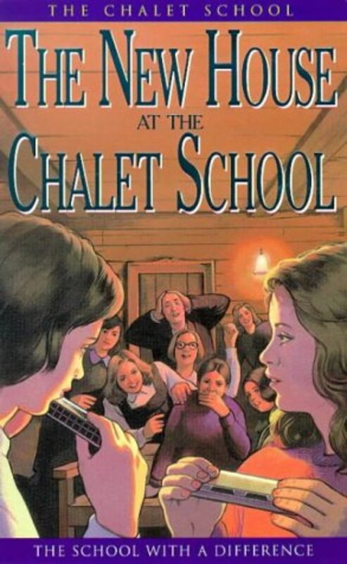 Book cover for "The New House at the Chalet School" by Elinor M Brent Dyer