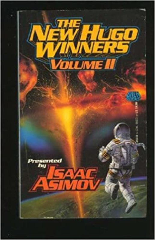 Book cover for "The New Hugo Winners, Vol. 2" by Isaac Asimov