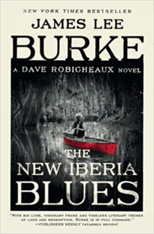 Book cover for "The New Iberia Blues" by James Lee Burke