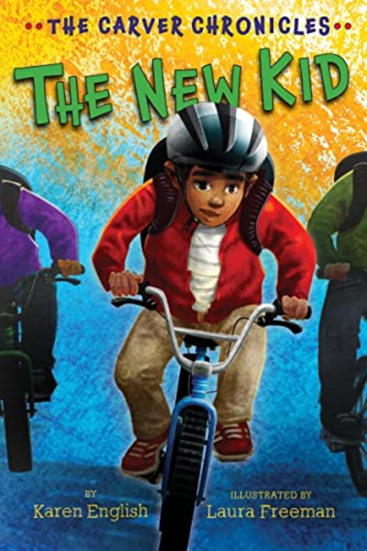 Book cover for "The New Kid" by Karen English