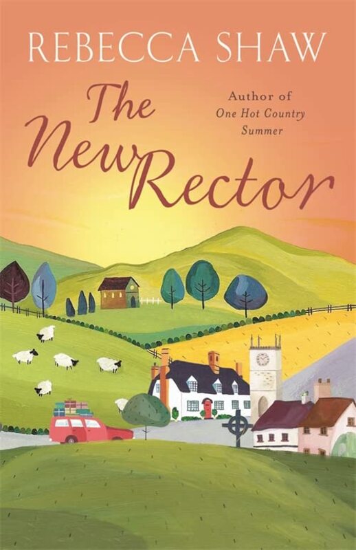Book cover for "The New Rector" by Rebecca Shaw