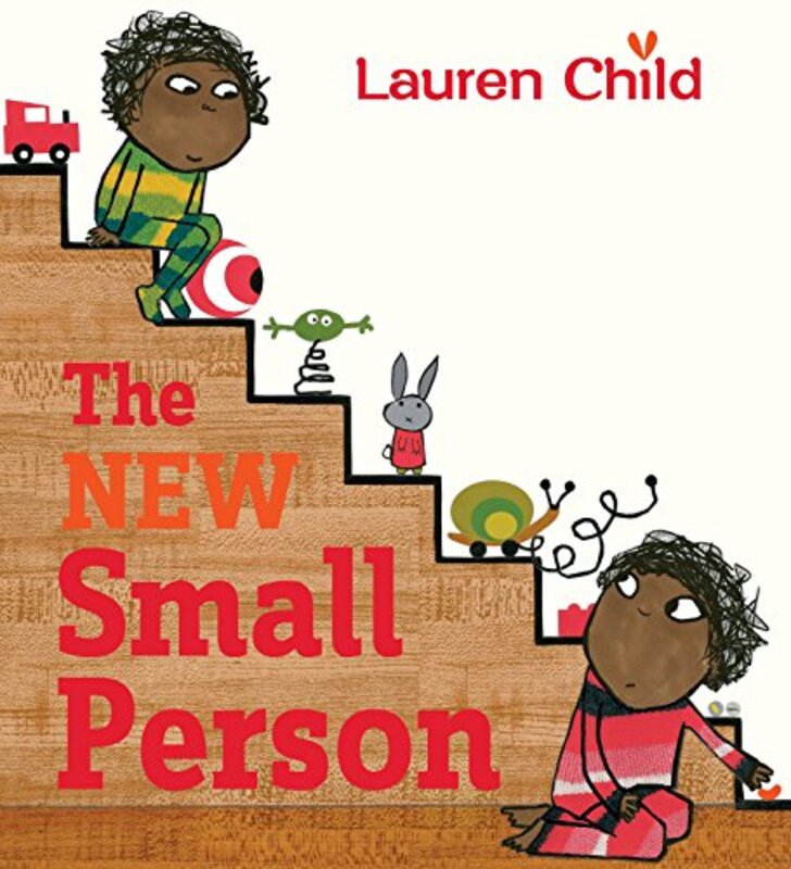 Book cover for "The New Small Person" by Lauren Child