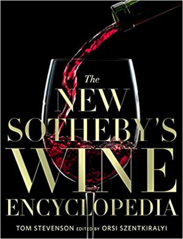 Book cover for "The New Sotheby's Wine Encyclopedia" by Tom Stevenson