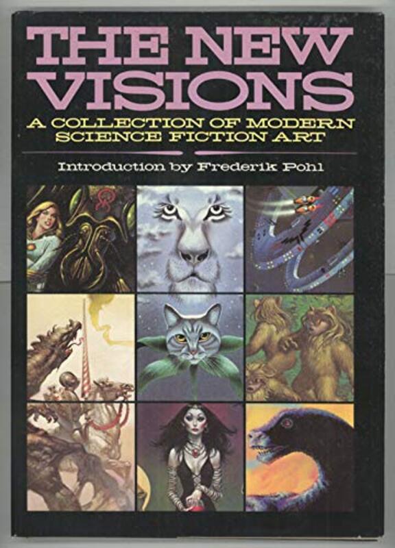 Book cover for "The New Visions" by Frederik Pohl