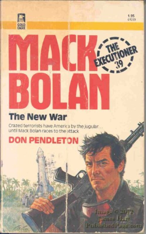 Book cover for "The New War" by Don Pendleton
