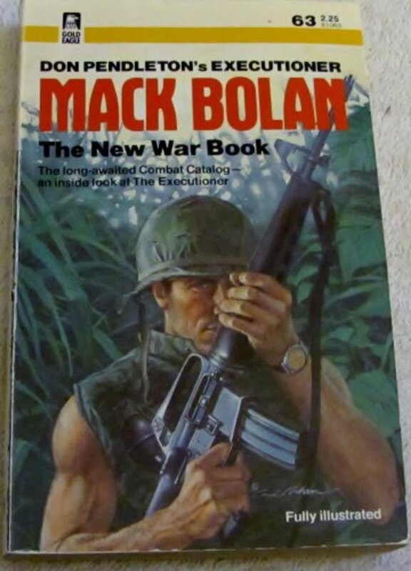 Book cover for "The New War Book" by Don Pendleton