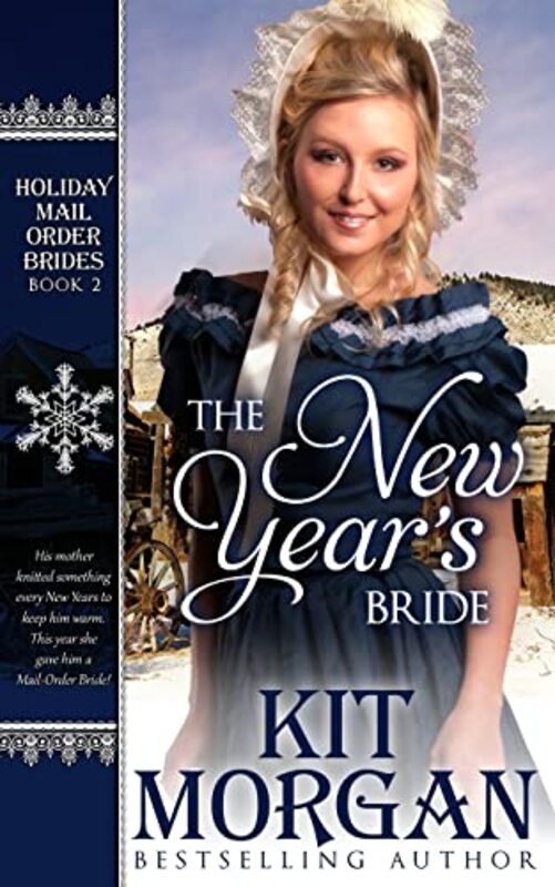 Book cover for "The New Year's Bride" by Kit Morgan