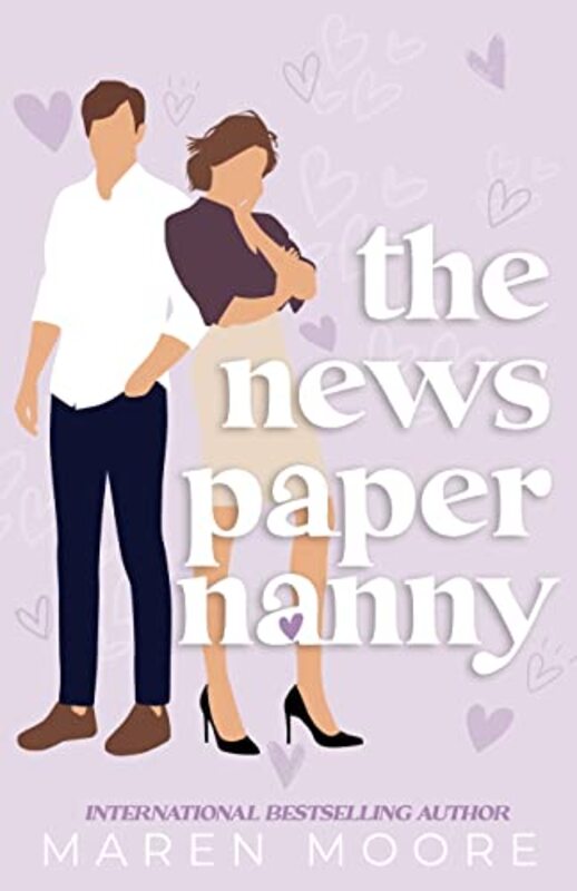 Book cover for "The Newspaper Nanny" by Maren Moore