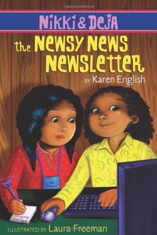 Book cover for "The Newsy News Newsletter" by Karen English