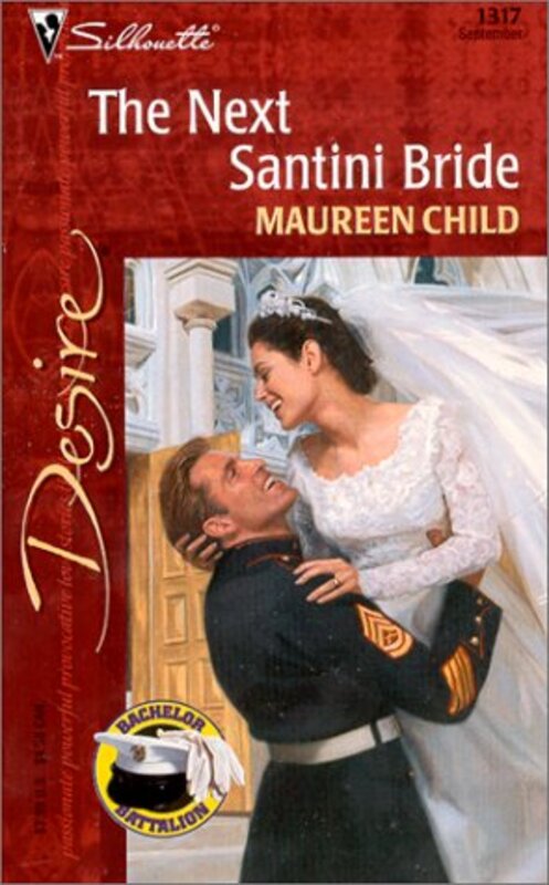 Book cover for "The Next Santini Bride" by Maureen Child