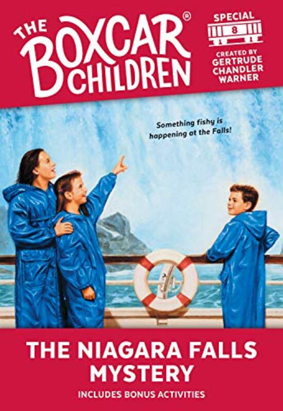 Book cover for "The Niagara Falls Mystery" by Gertrude Chandler Warner