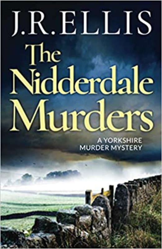 Book cover for "The Nidderdale Murders" by JR Ellis
